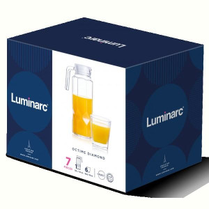 Набір Luminarc Octime Diamond, 7 предметів. Photo 2