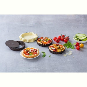 Форма PYREX Asimetria набір 4шт форм для тарталеток 10 см (AS04SX07640). Photo 2