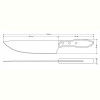 Ніж для м'яса Tramontina Barbecue Polywood, 203 мм