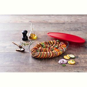 Форма ск O CUISINE форма з криш. скл. овал. 35х24х6см (3л) (346PC057645). Photo 2