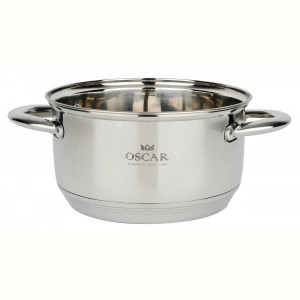 Каструля OSCAR CHEF 22 см (4.6 л) з кришкою (OSR-2000-22n). Photo 2