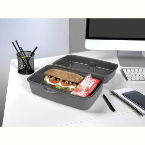 Контейнер Herevin Grey Big Lunch Box (161459-801)
