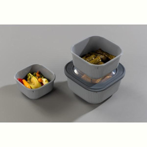Контейнер Idea Home 00681 Line Box Gray 0.6 л (00681 Gray). Photo 2