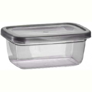контейнер пл. VIOLET HOUSE 0509 Transparent Black прям. 2.0 л (0509 Transparent Black прям. 2.0 л)