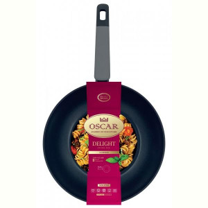 Сковорода OSCAR Delight WOK 28 см бкришки (OSR-1105-28W). Photo 3