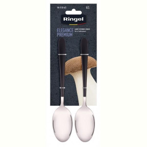 Столові прилади RINGEL Elegance Premium Набір столових ложок 6 шт. на блістері (RG-3120-62)