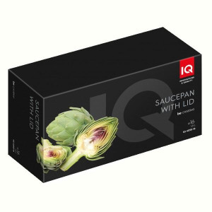 Ківш IQ Be Creative 16 см (1.8 л) з кришкою (IQ-4050-16). Photo 3