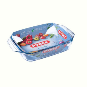 Форма ск PYREX Irresistible форма скл.прямокут. 35х23х6см (2,9л) (408B0008046*)