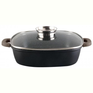 Сотейник RINGEL Meyer з двома ручками 28 см (4.2л) з кришкою (RG-2129-28s)