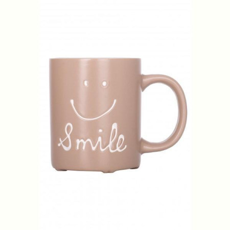 Чашка Limited Edition SMILE 330 мл/ коричнева (JH6634-2)
