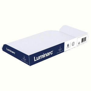 Набір чашок Luminarc Carine Plain, 6х220 мл. Photo 2