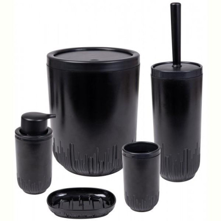 Набір для ванної Herevin Set-Black 5 шт.
