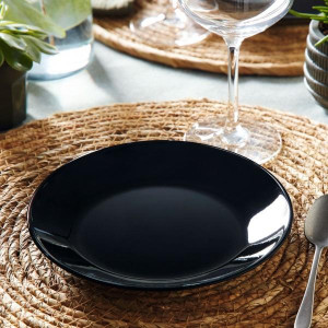 Тарілка десертна Luminarc Zelie Black, 18 см. Photo 3