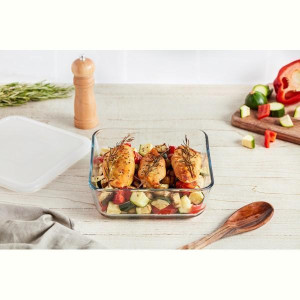 Форма ск PYREX Cook&Freez форма з криш. квадр. 20х20х7см (2л) (219P0017944). Photo 3