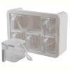 Набір спецівниць Violet House 0438 Spice White, 6 шт