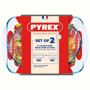 Набір форм для запікання Pyrex, 2 предмети. Photo 2