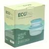 Набір контейнерів ECOmo Wave Box 520 мл, 1000 мл