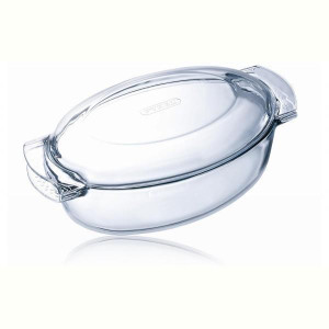 Каструля ск PYREX Classic каструля скл. овал 4,4л+1,4л упак (460A0007643*). Photo 2