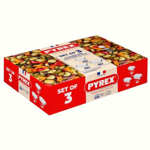 Набір форм для запікання Pyrex, 3 предмети. Photo 2