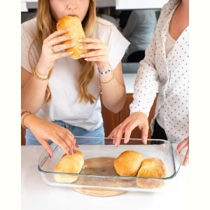 Форма ск PYREX н-р форм 2пр (прямокут 40х27, прямокут 35х23см) (913S6078044). Photo 3