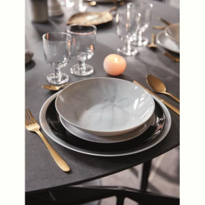 Тарілка LUMINARC DIWALI MARBLE GRANIT 20 смсуп. (P9835). Photo 2
