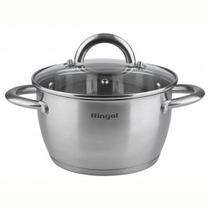 Каструля RINGEL Bonn Каструля 18 см (2.6л) з кришкою (RG-2003-18)