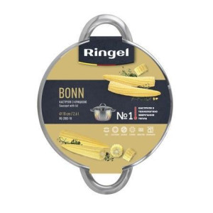 Каструля RINGEL Bonn Каструля 18 см (2.6л) з кришкою (RG-2003-18). Photo 3