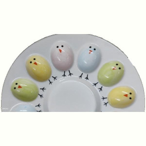 Блюдо для яєць LED Easter Chicken, 12 секцій, 26.5см. Photo 2
