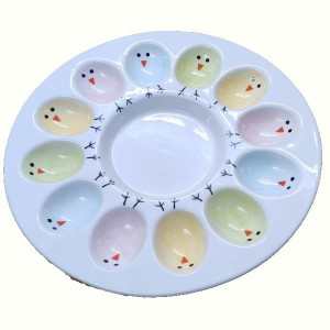 Блюдо для яєць LED Easter Chicken, 12 секцій, 26.5см. Photo 3