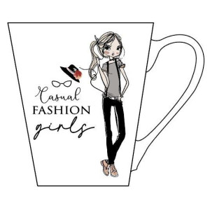 Чашка Limited Edition FASHION GIRL A  300 мл (B02-T3977A). Photo 2
