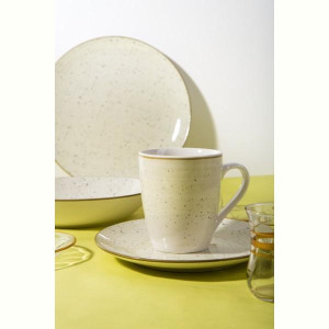Тарілка Limited Edition STONY BEIGE 20 см суп. (CG-015-3). Photo 3